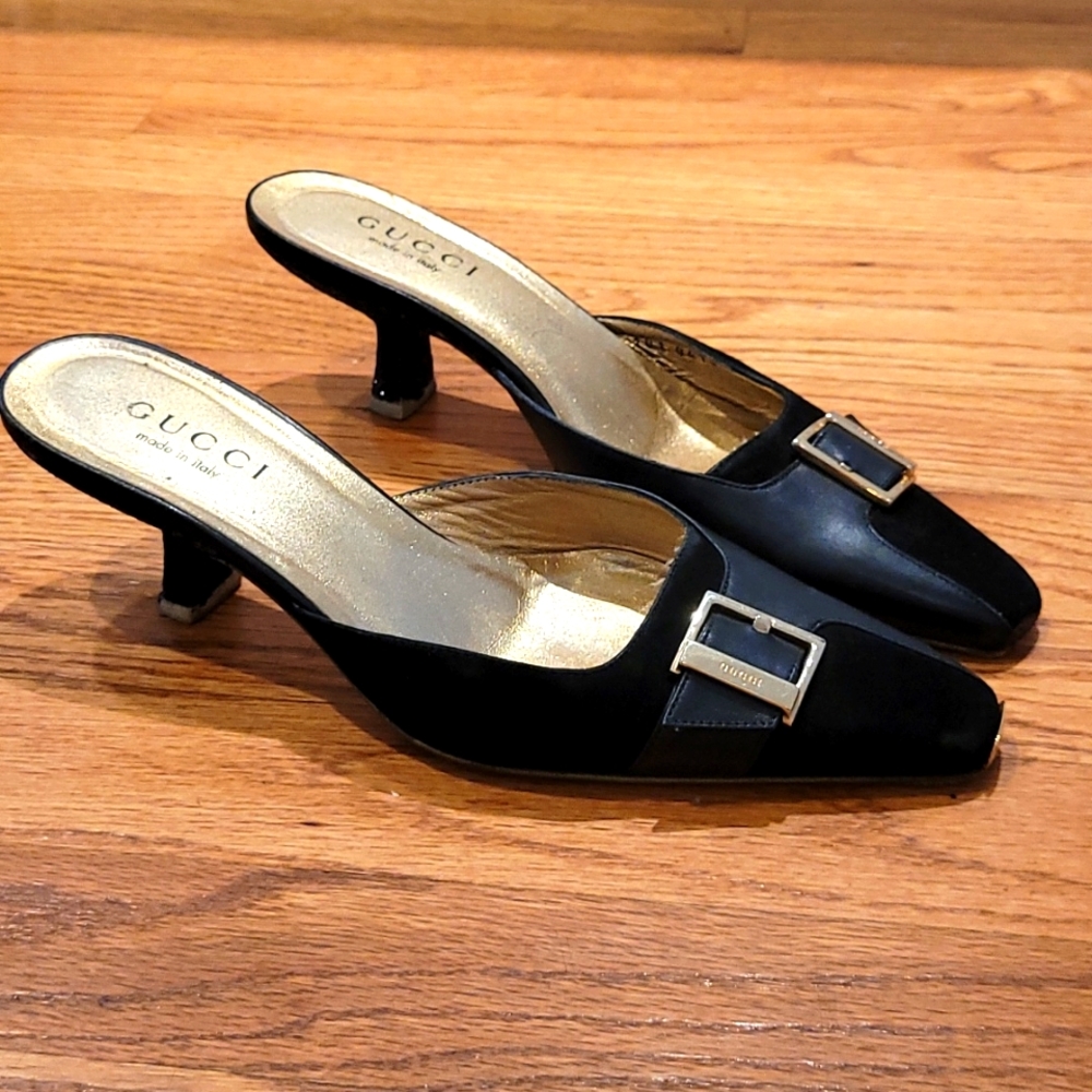 Vintage Gucci mules